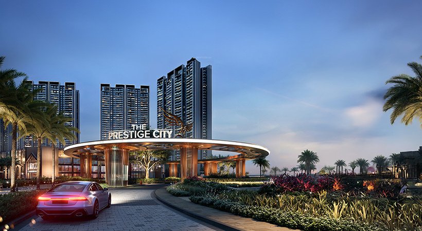 mulberry at the prestige city Elevation