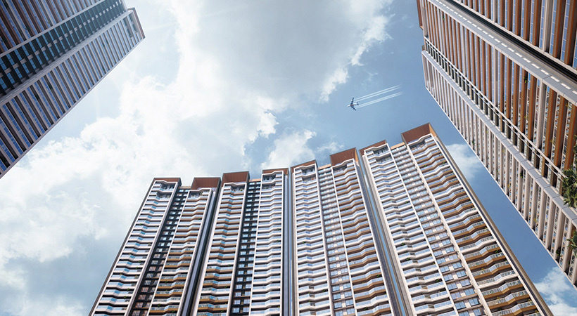 mulberry at the prestige city Elevation