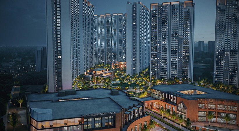 mulberry at the prestige city Elevation