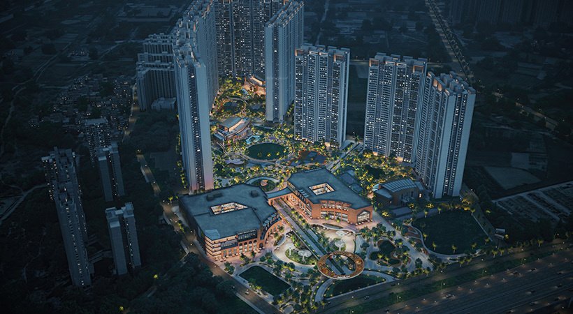 mulberry at the prestige city Elevation