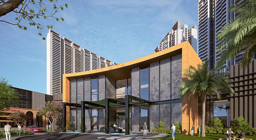 mulberry at the prestige city Club House