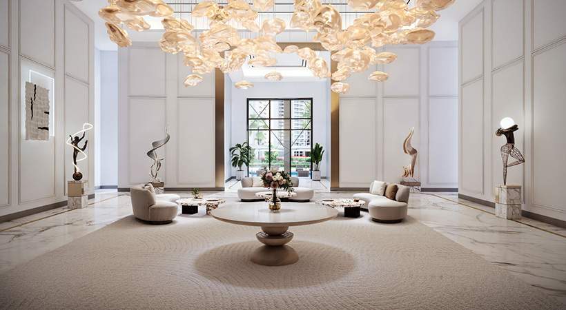 mulberry at the prestige city Entrance Lobby