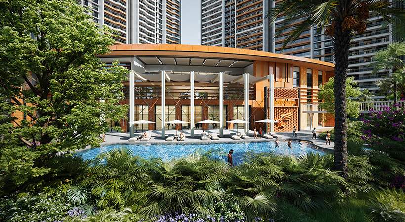 mulberry at the prestige city Swimming Pool