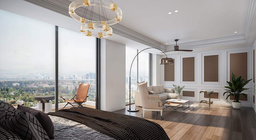 mulberry at the prestige city Bedroom