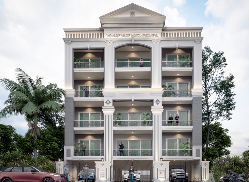  faridabad-elite-floors Elevation