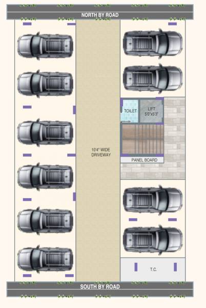  s-square-pratham-brindavanam S Square Pratham Brindavanam Cluster Plan for ground Floor