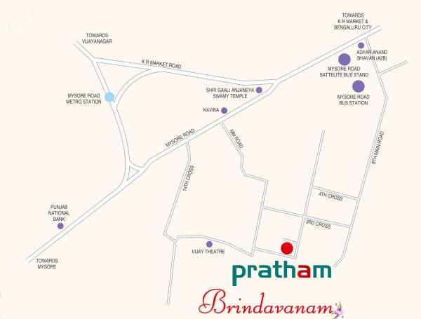 s-square-pratham-brindavanam Location Plan