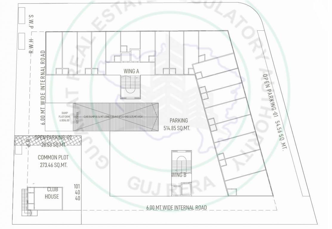 athashree aura Layout Plan
