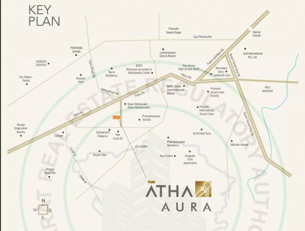  athashree-aura Location Plan
