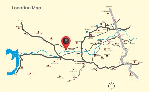  nakashatram Location Plan