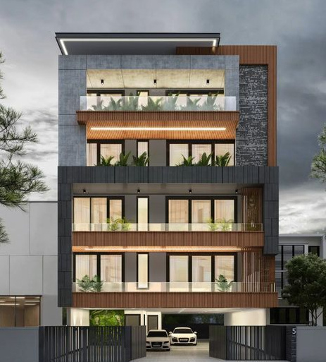 Elevation varsha builder floors Elevation