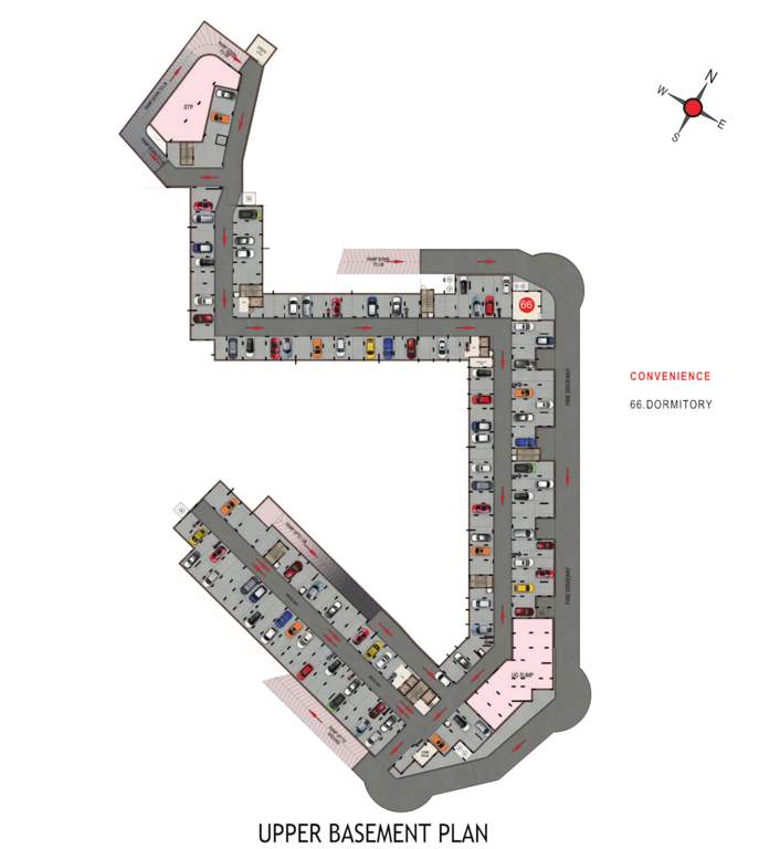  promenade Promenade Cluster upper floor plan for ground Floor