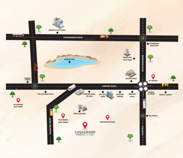  promenade Location Plan