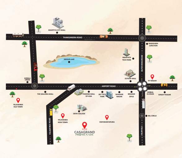  promenade Location Plan