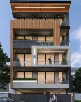 ultra-luxurious-builder-floor Elevation Elevation