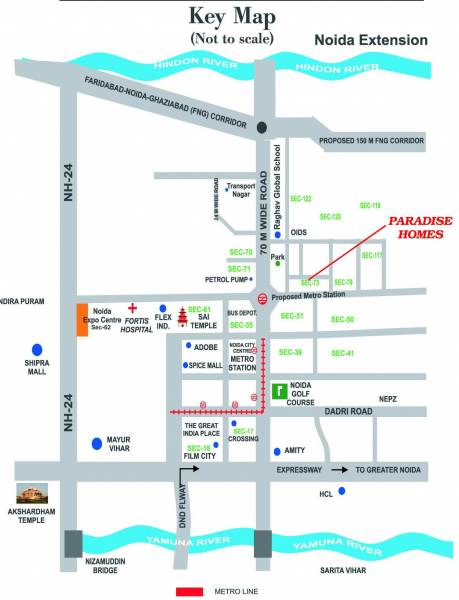 Location Plan paradise-homes Location Plan