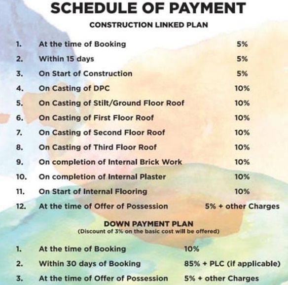 floor-versalia-1 Construction Linked Payment (CLP) Payment Plan