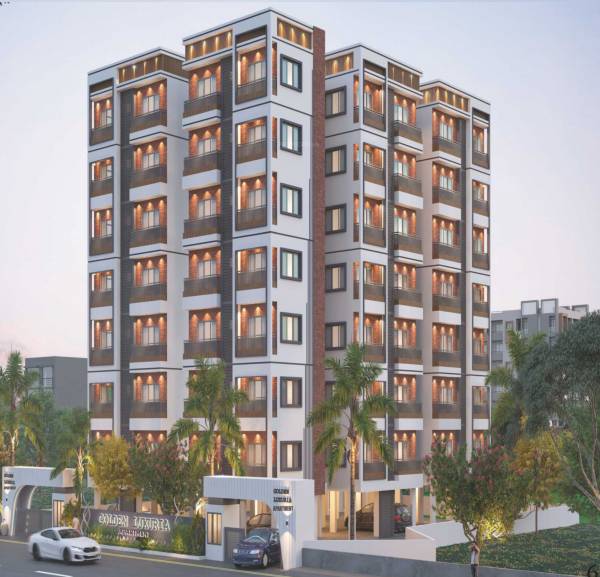 Elevation golden-luxuria-apartment Elevation