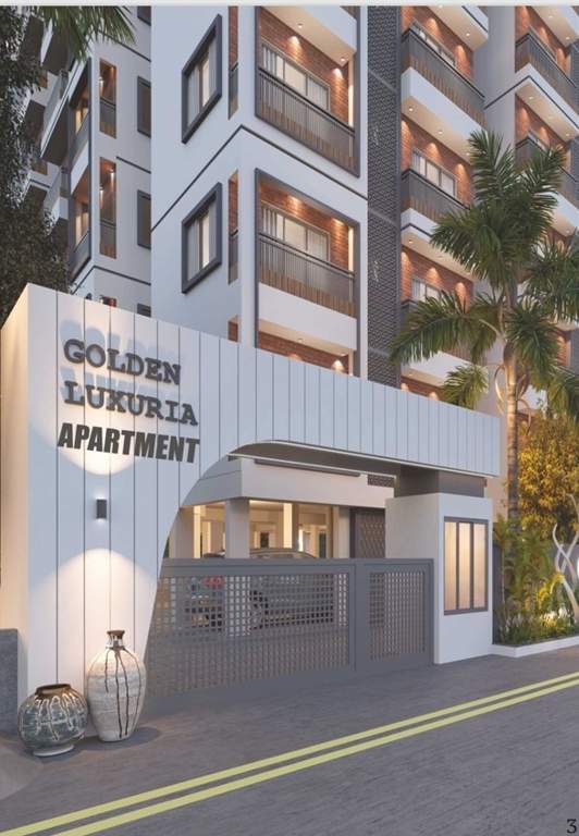  golden luxuria apartment Entrance Gate Security Cabin