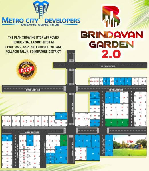  brindavan-garden Layout Plan