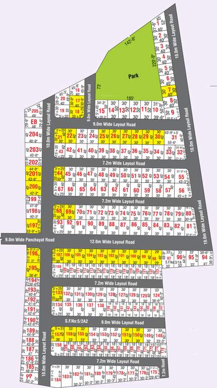  vishakha villa Layout Plan