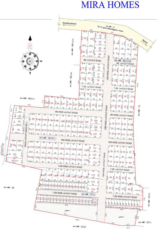  mira homes Layout Plan