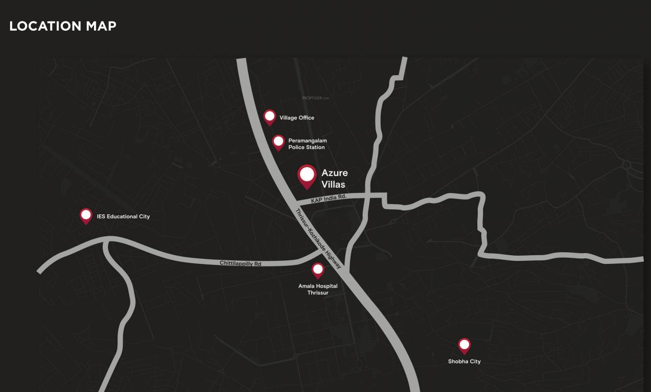 villas Location Plan