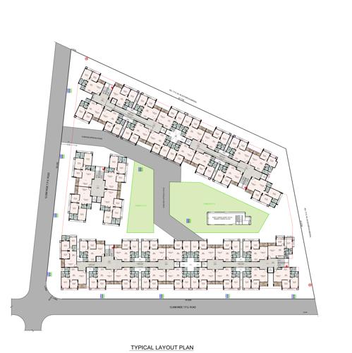  serene-life Block A, B, C, D, E, F, G, H & I Cluster Plan from 1st to 6th Floor