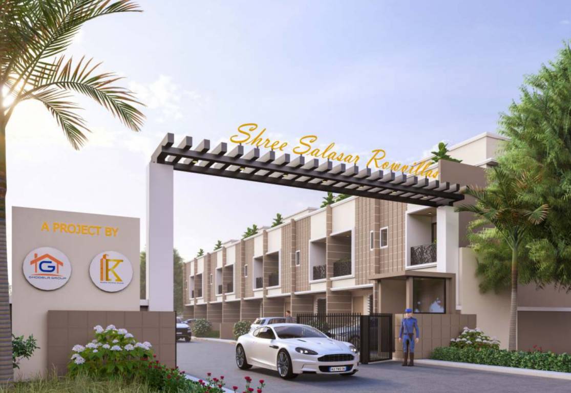 Elevation shree salasar row villas Elevation