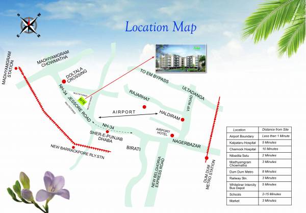  pushpak-rezidency Location Plan