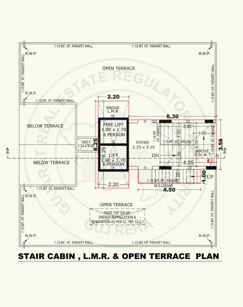  satvam-2 A Cluster Plan for terace floor
