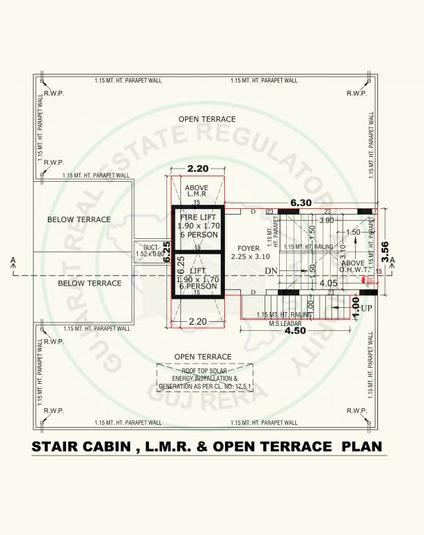  satvam 2 A Cluster Plan for terace floor