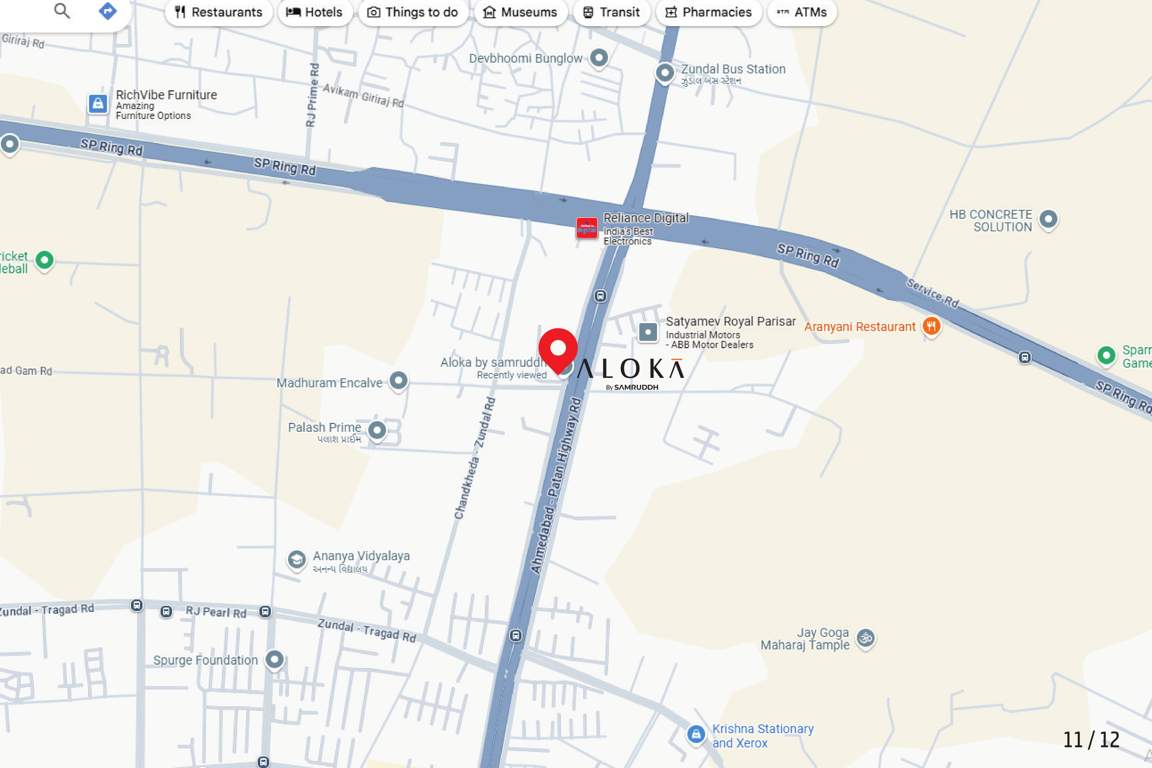  aloka by samruddh Location Plan