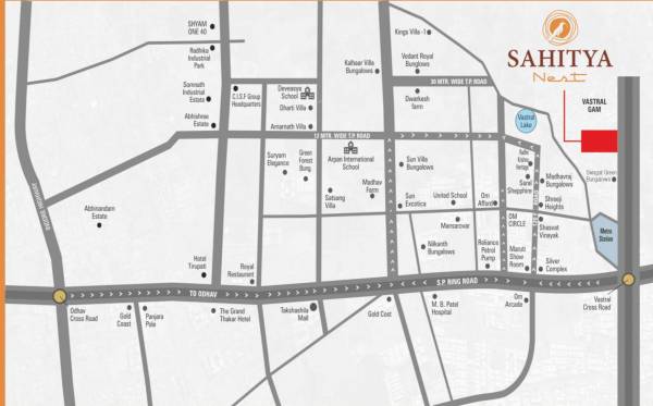  sahitya-nest Location Plan
