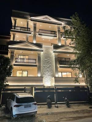 luxury-living-builder-floor Elevation Elevation