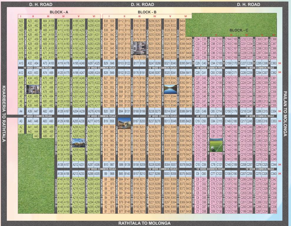  aman city 2 Layout Plan