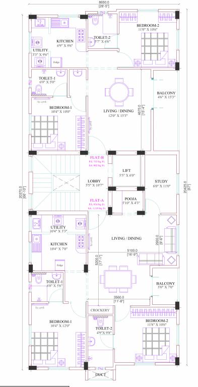  harmony Harmony Cluster Plan from 1st to 4th Floor