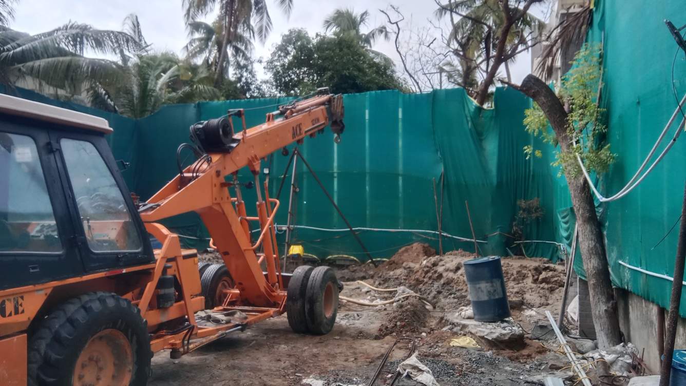  gokulam Ramaniyam Gokulam Construction Status July 25