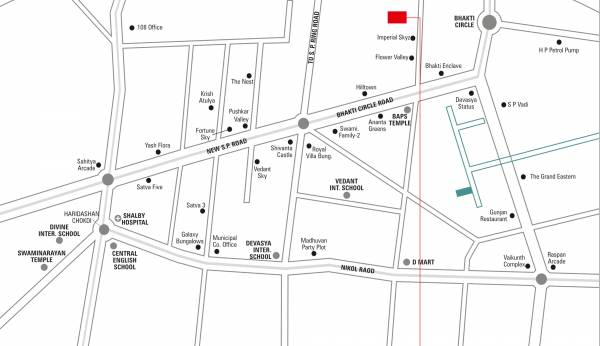  the-prince-palace Location Plan