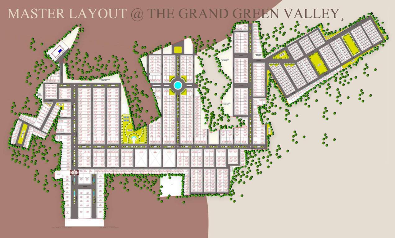 ahinsha the grand green valley Master Plan