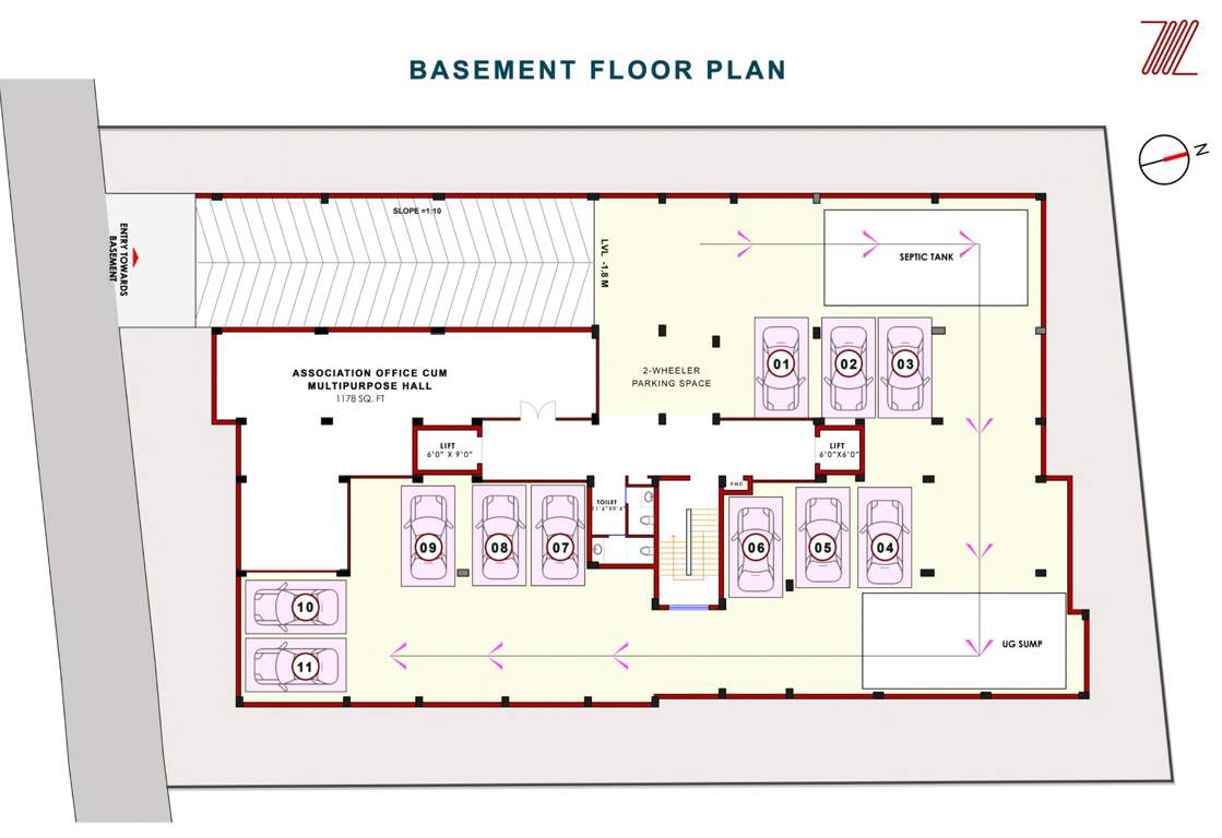  the nest The Nest Cluster Plan for ground Floor