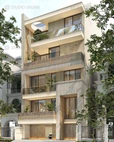 Elevation metro-apartment Elevation