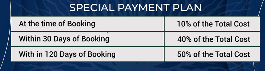 drona-residency Time Linked Payment (TLP) Payment Plan