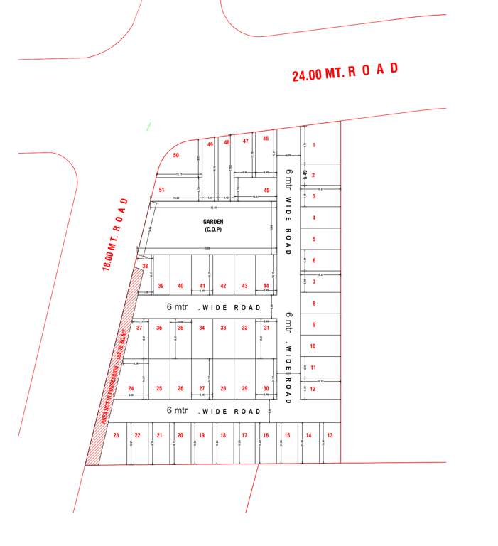  zeenat bunglows Layout Plan