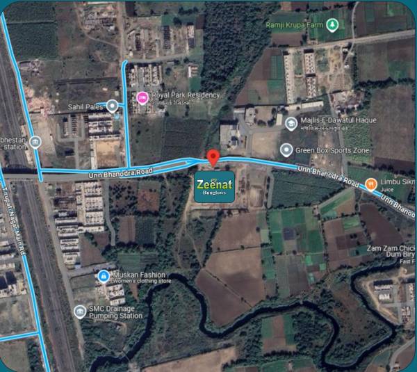 Location Plan zeenat-bunglows Location Plan