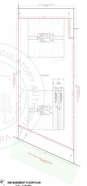A, B Cluster Plan for 2nd Basement Floor avencia A, B Cluster Plan for 2nd Basement Floor
