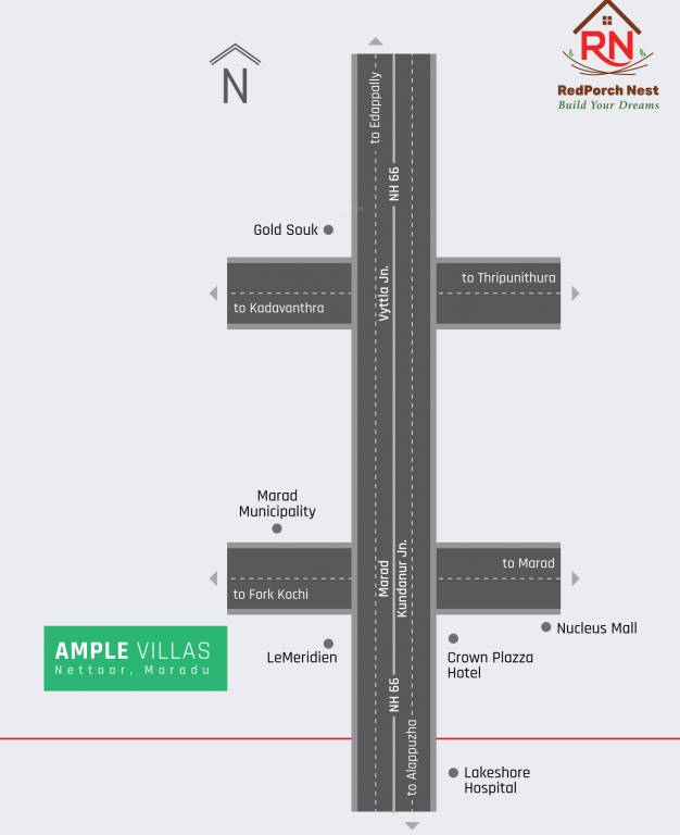  ample villas Location Plan
