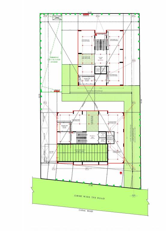  brookstone Block A,B Cluster Plan for ground Floor