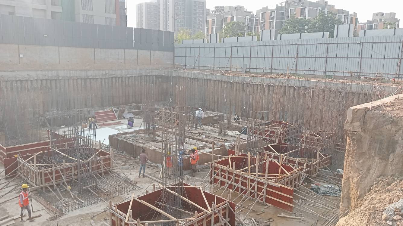  brookstone Block A Construction Status Aug 25