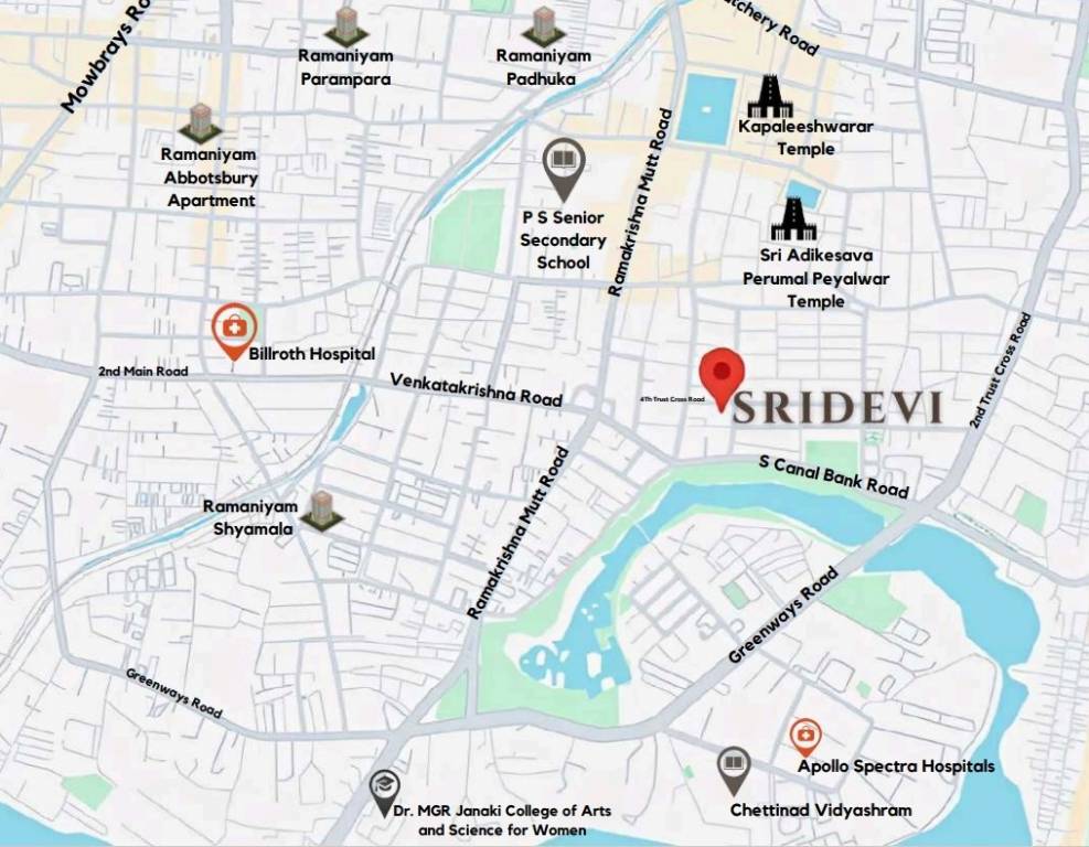  sridevi Location Plan